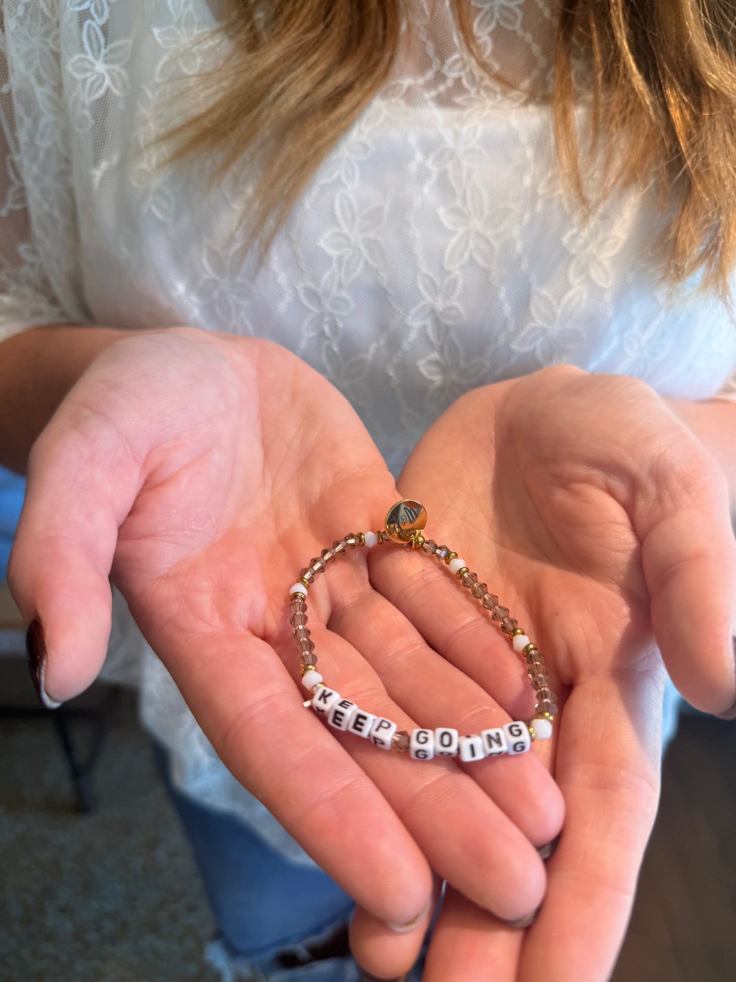 Keep Going. Bracelet